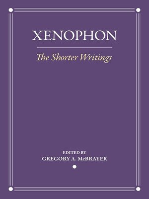 cover image of The Shorter Writings